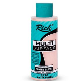 Rich Multi Surface 120 cc Antik Pembe Akrilik Boya
