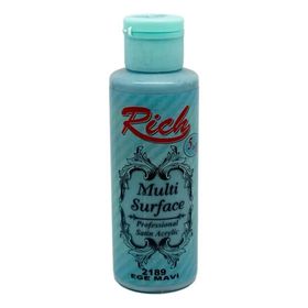 Rich Multi Surface 120 cc Ege Mavi Akrilik Boya