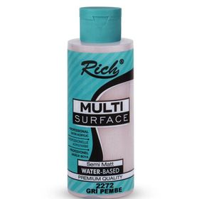 Rich Multi Surface 120 cc Gri Pembe Akrilik Boya