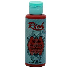 Rich Multi Surface 120 cc Osmanlı Kırmızı Akrilik Boya