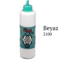 Rich Multi Surface 2100 Beyaz 500cc Akrilik Boya