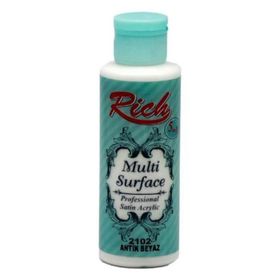 Rich Multi Surface 2102 Antik Beyaz 130cc Akrilik Boya