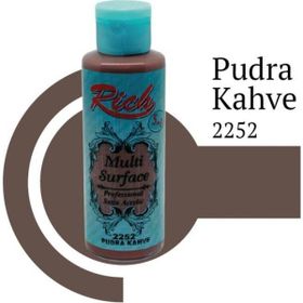Rich Multi Surface 2252 Pudra Kahve 120 CC Akrilik Boya