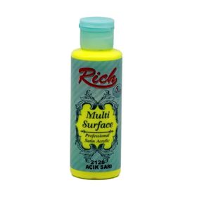 Rich Multi Surface Açık Sarı 130 cc Akrilik Boya