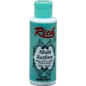 Rich Multi Surface Bebek Mavi 130 cc Akrilik Boya