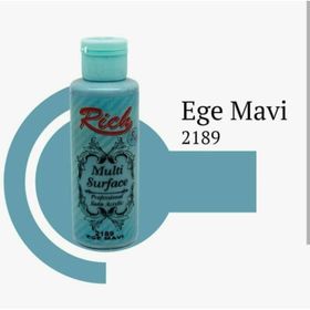 Rich Multi Surface Ege Mavi 130 cc Akrilik Boya