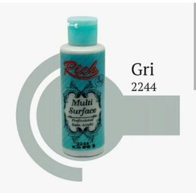 Rich Multi Surface Gri 130 cc Akrilik Boya
