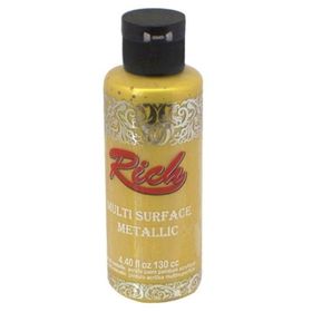 Rich Multi Surface Metalik 6504 Altın 130ml Akrilik Boya