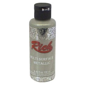 Rich Multi Surface Metalik 6508 Antik Gümüş 130ml Akrilik Boya