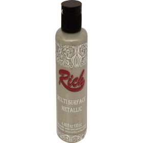 Rich Multi Surface Metalik 6508 Antik Gümüş 130ml Akrilik Boya