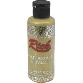 Rich Multi Surface Metalik 6512 Soft Altın 130ml Akrilik Boya