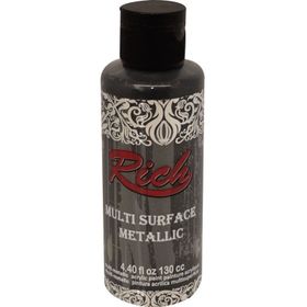Rich Multi Surface Metalik 6520 Siyah 130ml Akrilik Boya