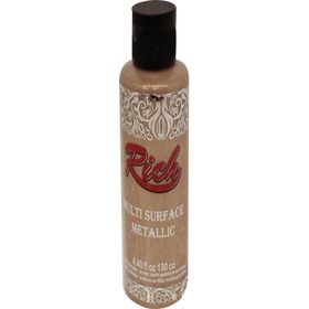 Rich Multi Surface Metalik 6530 Pudra Pembe 130ml Akrilik Boya