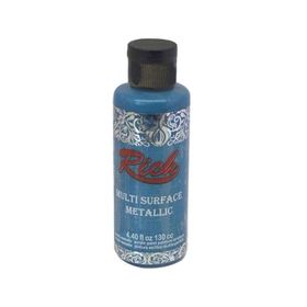 Rich Multi Surface Metalik 6532 Turkuaz 130ml Akrilik Boya