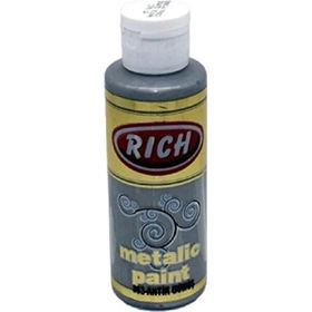 Rich Multi Surface Metalik Antik Gümüş 120 ml Akrilik Boya
