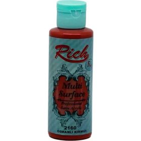 Rich Multi Surface Osmanlı Kırmızısı 130 cc Akrilik Boya