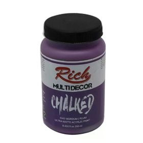 Rich Multidecor Chalked 4542 Mürdüm 250 ml Akrilik Boya