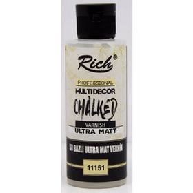 Rich Multidecor Chalked Varnish 120 cc Ultra Mat Vernik