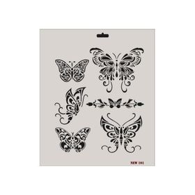 Rich N-101 New Seri 35x25 cm Stencil