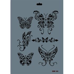 Rich N-101 New Seri 35x25 cm Stencil