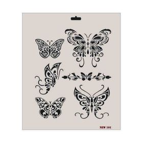 Rich N-101 New Seri 35x25 cm Stencil