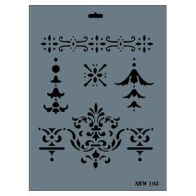 Rich N-103 Yeni Seri XL 35x25 cm Stencil