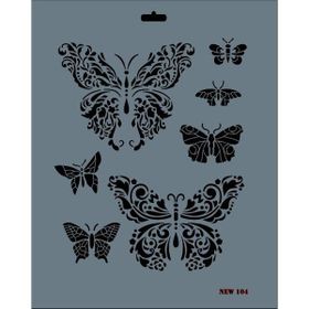 Rich N-104 Yeni Seri XL 35x25 cm Stencil