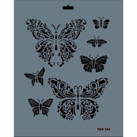 Rich N-104 Yeni Seri XL 35x25 cm Stencil