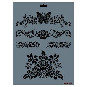 Rich N-107 Yeni Seri XL 35x25 cm Stencil