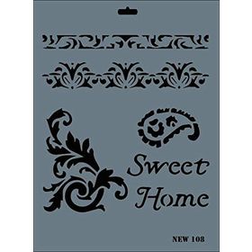 Rich N-108 Yeni Seri XL 35x25 cm Stencil