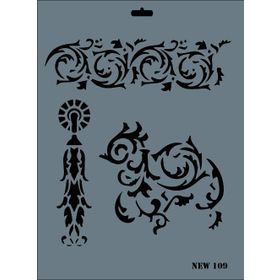 Rich N-109 Yeni Seri XL 35x25 cm Stencil