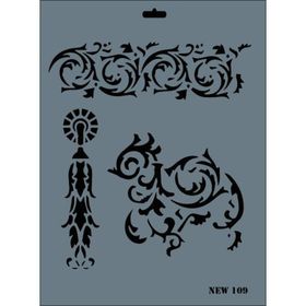 Rich N-109 Yeni Seri XL 35x25 cm Stencil