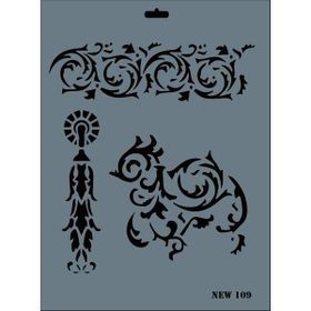 Rich N-109 Yeni Seri XL 35x25 cm Stencil