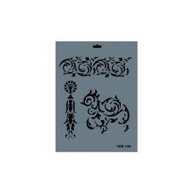 Rich N-109 Yeni Seri XL 35x25 cm Stencil