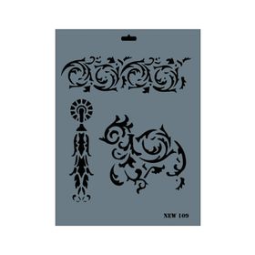Rich N-109 Yeni Seri XL 35x25 cm Stencil