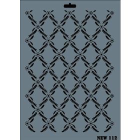 Rich N-112 Yeni Seri XL 35x25 cm Stencil