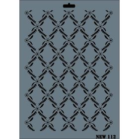 Rich N-112 Yeni Seri XL 35x25 cm Stencil