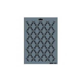 Rich N-112 Yeni Seri XL 35x25 cm Stencil