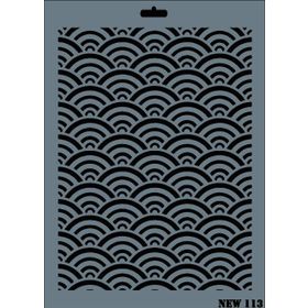 Rich N-113 Yeni Seri XL 35x25 cm Stencil