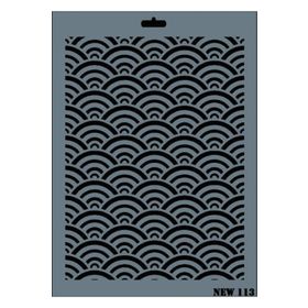 Rich N-113 Yeni Seri XL 35x25 cm Stencil