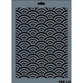 Rich N-113 Yeni Seri XL 35x25 cm Stencil