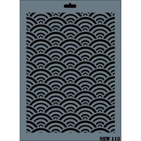 Rich N-113 Yeni Seri XL 35x25 cm Stencil