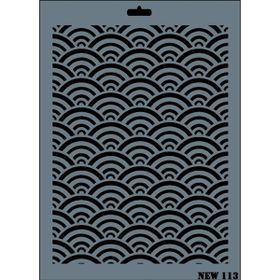 Rich N-113 Yeni Seri XL 35x25 cm Stencil