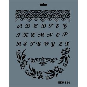 Rich N-114 Yeni Seri XL 35x25 cm Stencil
