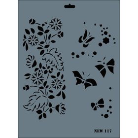 Rich N-117 Yeni Seri XL 35x25 cm Stencil