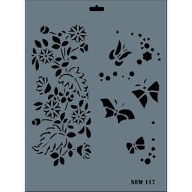Rich N-117 Yeni Seri XL 35x25 cm Stencil