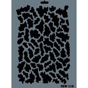 Rich N-117 Yeni Seri XL 35x25 cm Stencil