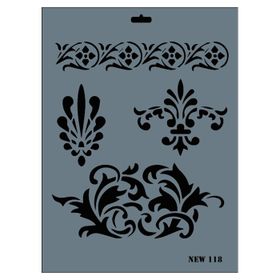 Rich N-118 Yeni Seri XL 35x25 cm Stencil