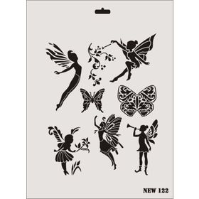 Rich N-122 Yeni Seri XL 35x25 cm Stencil