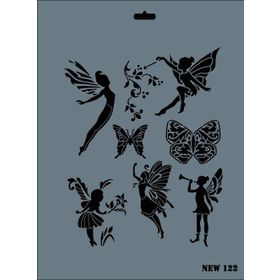 Rich N-122 Yeni Seri XL 35x25 cm Stencil